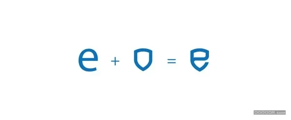 作品欣赏：E盾牌-疫苗与免疫LOGO设计｜LOGO设计·设计精选