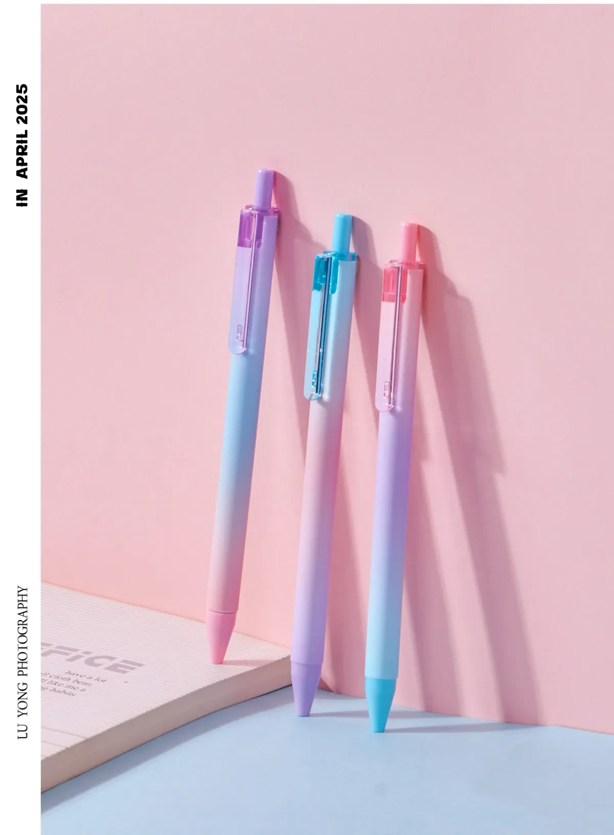 案例优选：文具 渐变中油笔 Mr.L ✖ photography｜设计案例精选