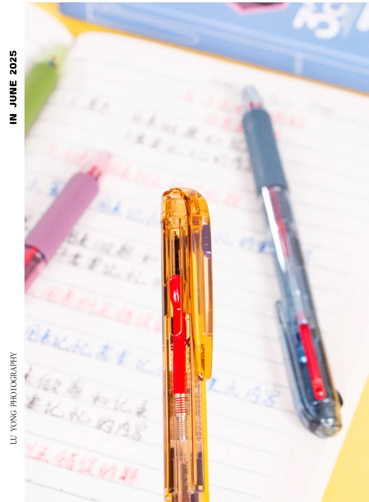 案例优选:文具 多功能三色中性笔 Mr.L ✖ photography|设计案例精选