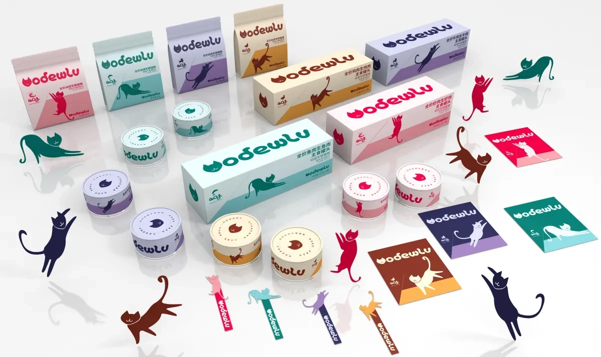 案例优选:宠物食品 猫粮品牌产品包装设计|包装设计·设计案例精选