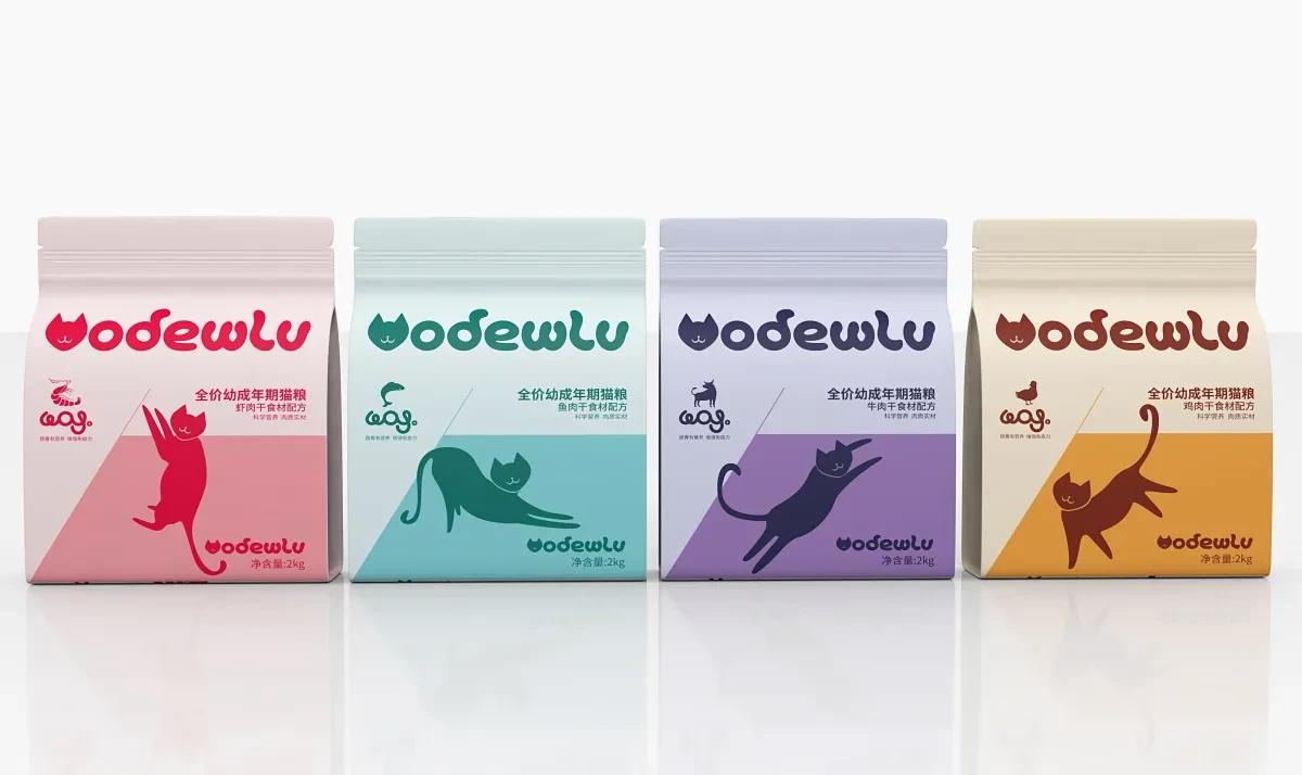 案例优选:宠物食品 猫粮品牌产品包装设计|包装设计·设计案例精选