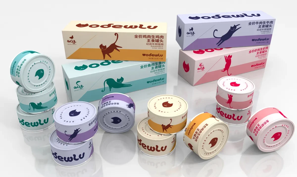 案例优选:宠物食品 猫粮品牌产品包装设计|包装设计·设计案例精选