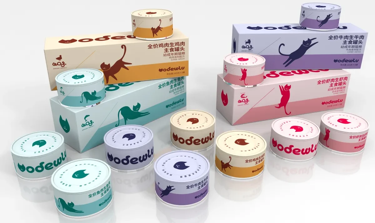 案例优选:宠物食品 猫粮品牌产品包装设计|包装设计·设计案例精选