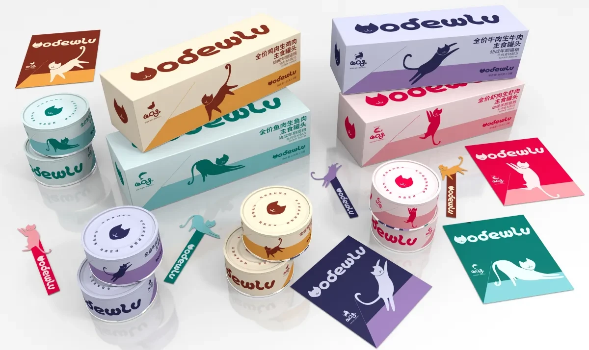 案例优选:宠物食品 猫粮品牌产品包装设计|包装设计·设计案例精选