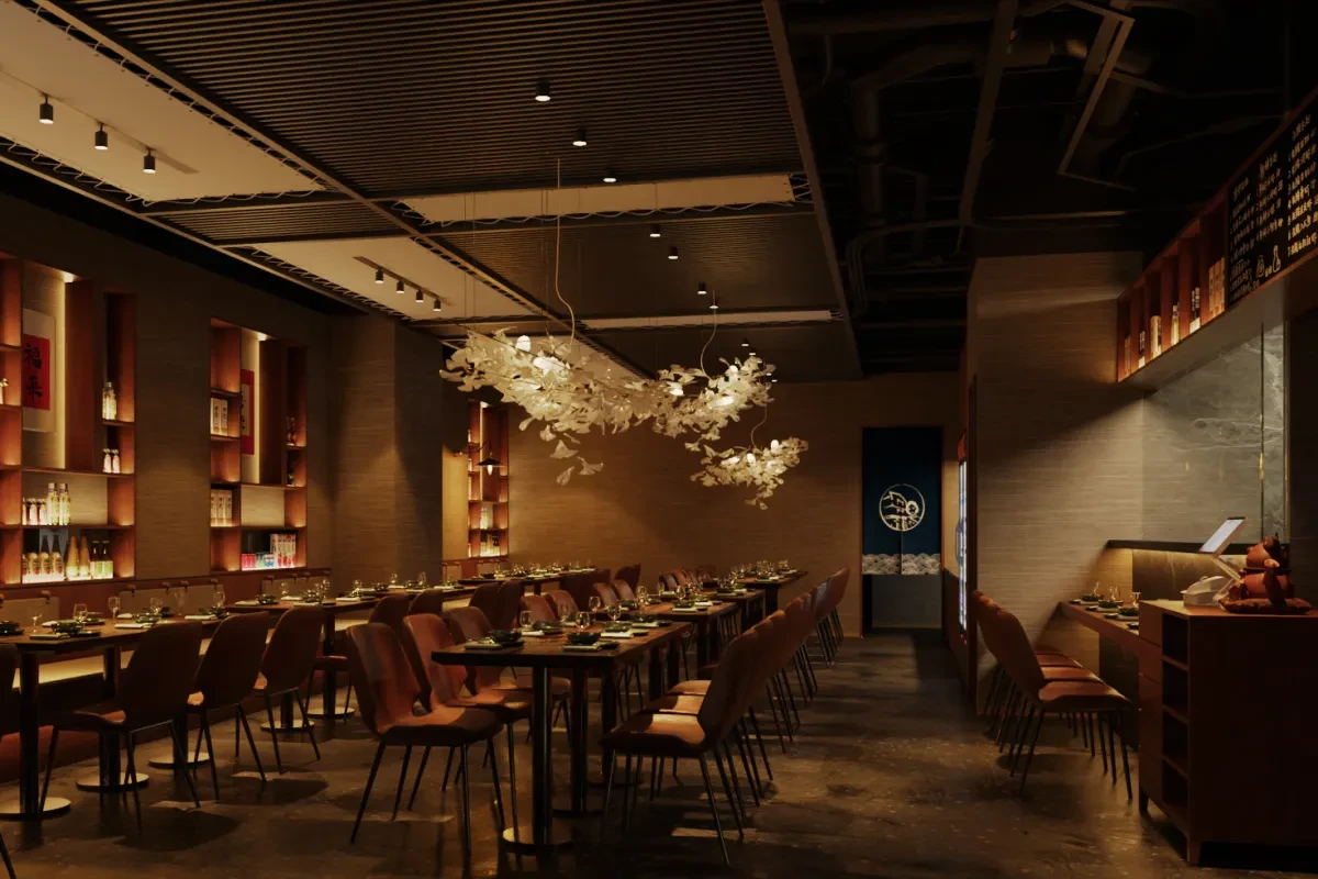案例优选:精致餐饮空间设计展示 卿家姆连锁店|空间设计·设计案例精选