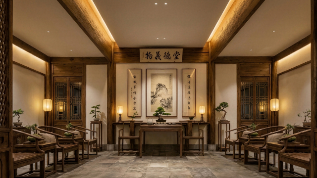案例优选：堂德义物｜藏在中式堂屋里的东方风雅✨｜设计案例精选