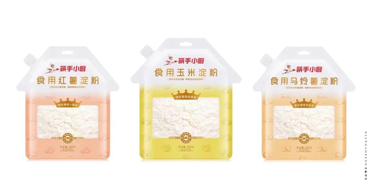案例优选:高鹏设计×颐海国际海底捞筷手小厨淀粉食品包装设计|包装设计·设计案例精选