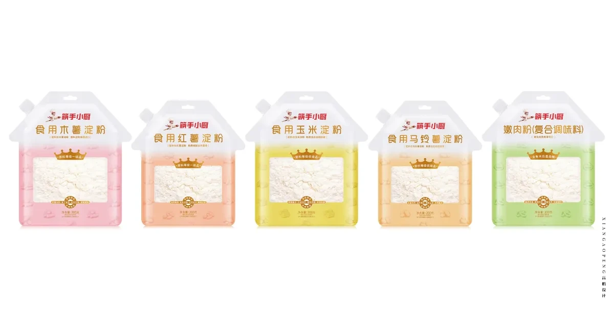 案例优选:高鹏设计×颐海国际海底捞筷手小厨淀粉食品包装设计|包装设计·设计案例精选