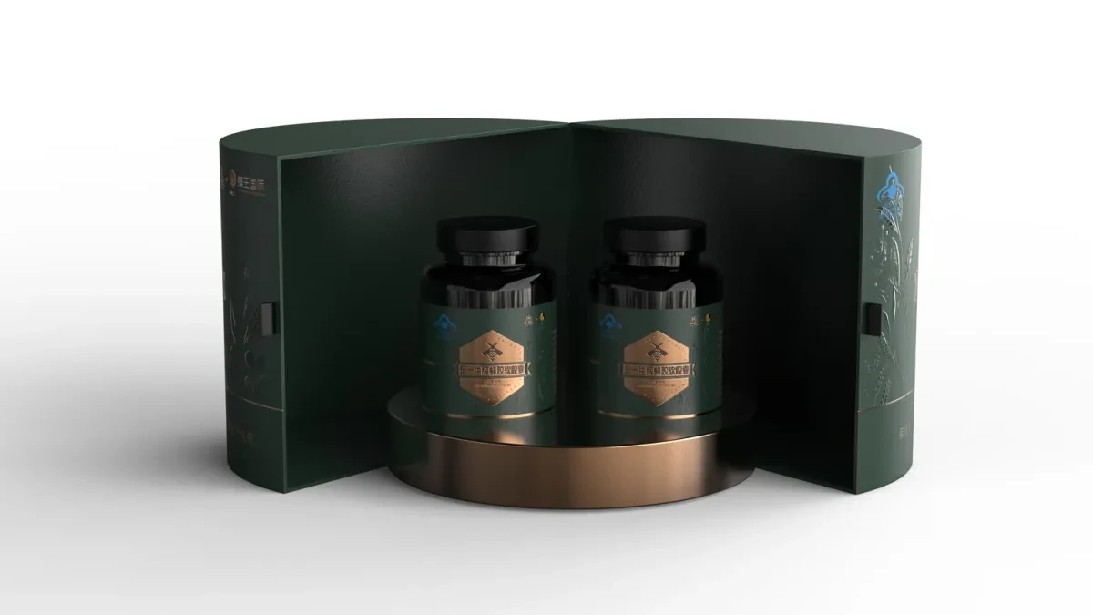 案例优选:蜂胶胶囊包装设计 蜂胶液包装设计 保健品礼盒包装设计|包装设计·设计案例精选