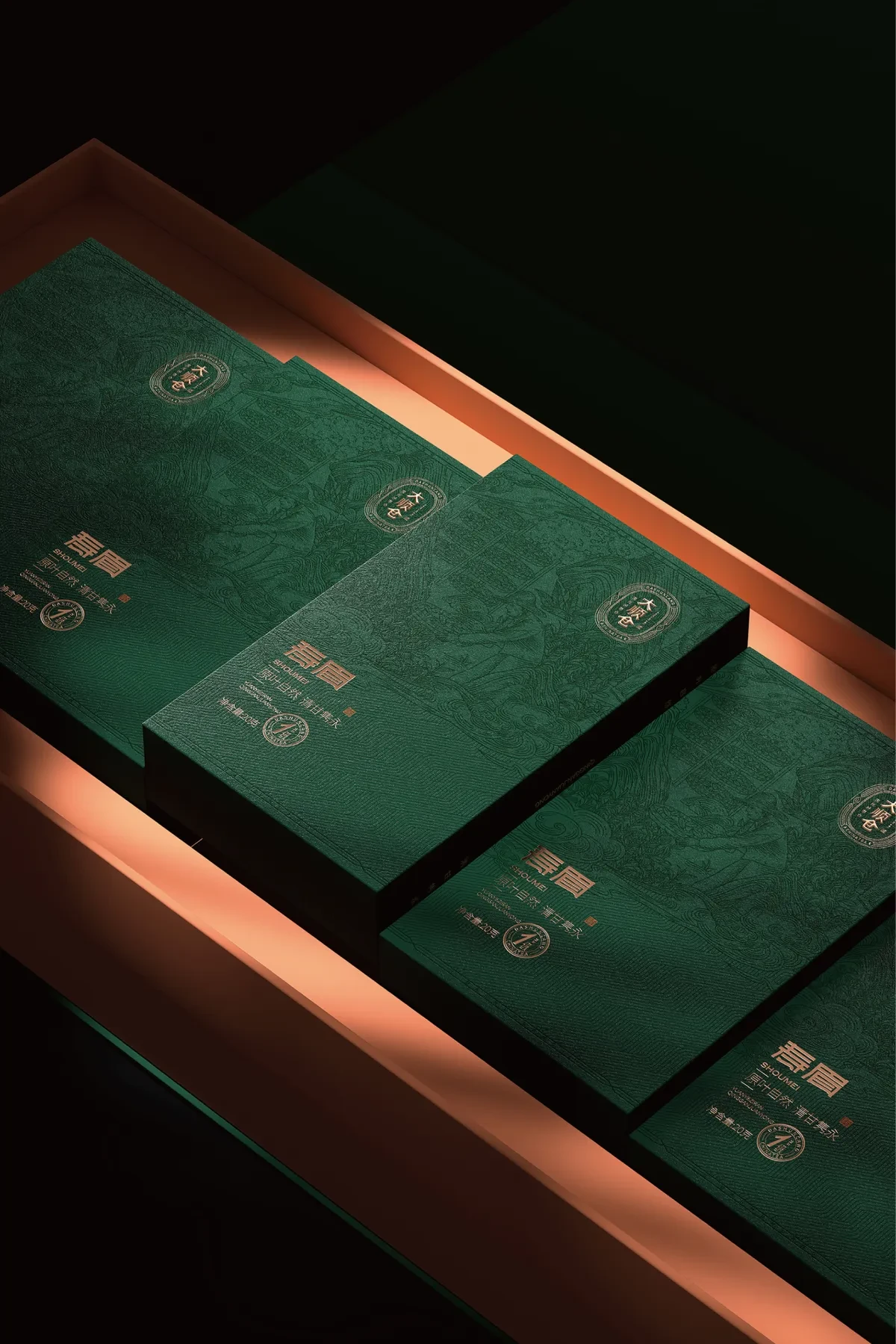 案例优选:大顺仓✖️古戈 岁月光华•福鼎白茶【国茶美学】|设计案例精选