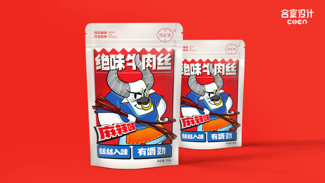 案例优选：绝味牛肉丝 合宸设计｜设计案例精选