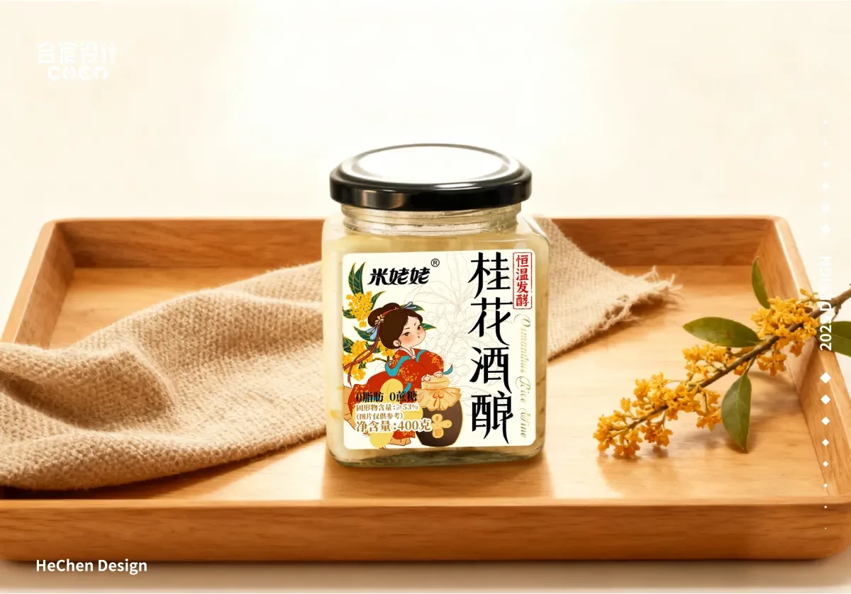 案例优选：米姥姥桂花酒酿 合宸设计｜设计案例精选