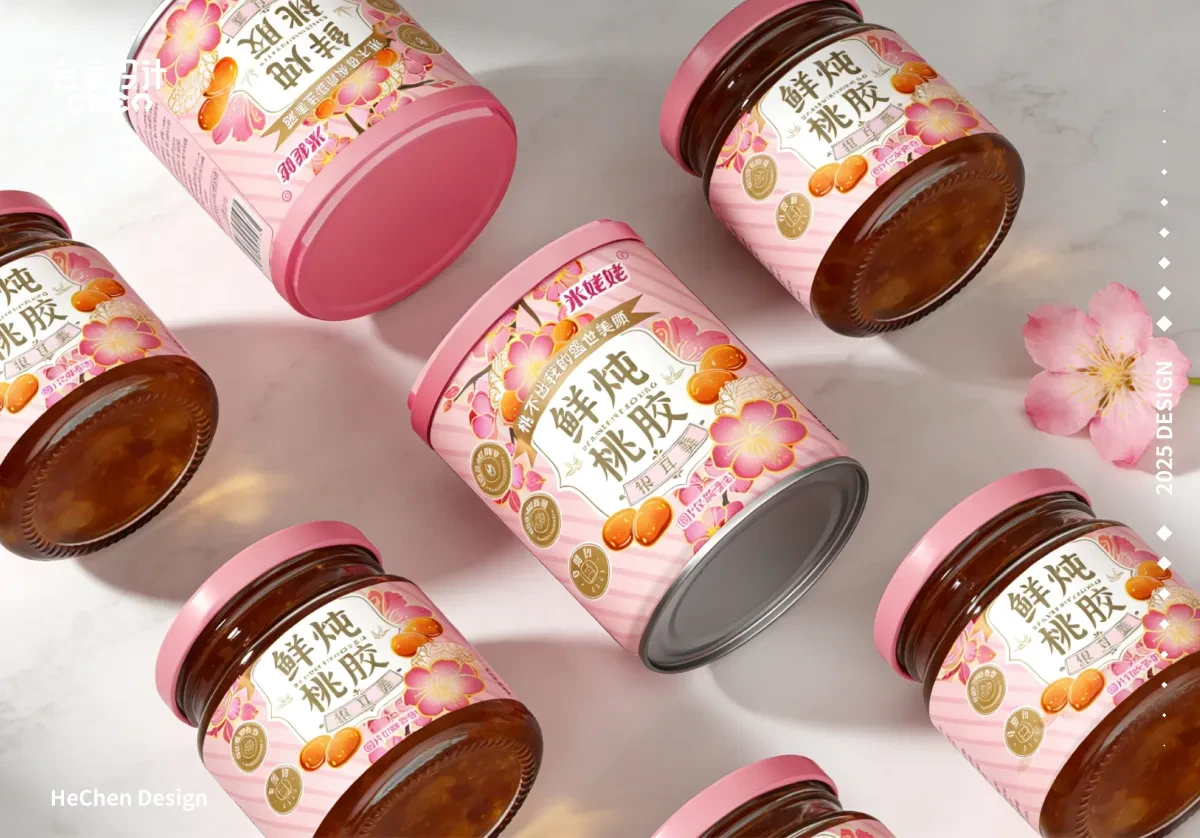 案例优选:米姥姥鲜炖桃胶银耳羹 合宸设计|设计案例精选