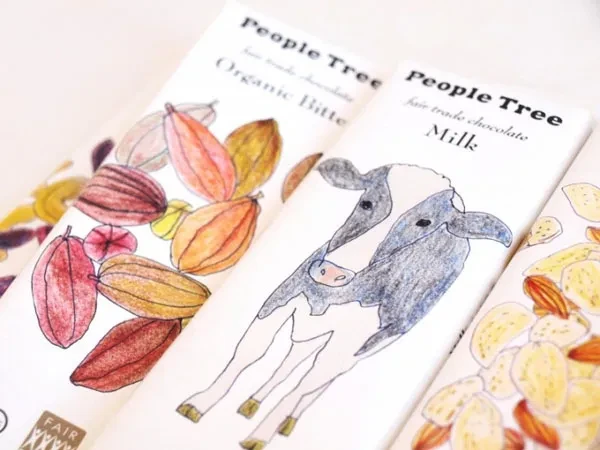 案例优选:果味漫插PEOPLE TREE巧克力包装设计|包装设计·设计精选