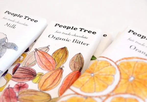 案例优选:果味漫插PEOPLE TREE巧克力包装设计|包装设计·设计精选