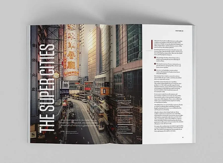作品欣赏：Global Cities Report画册设计欣赏｜画册设计·设计精选