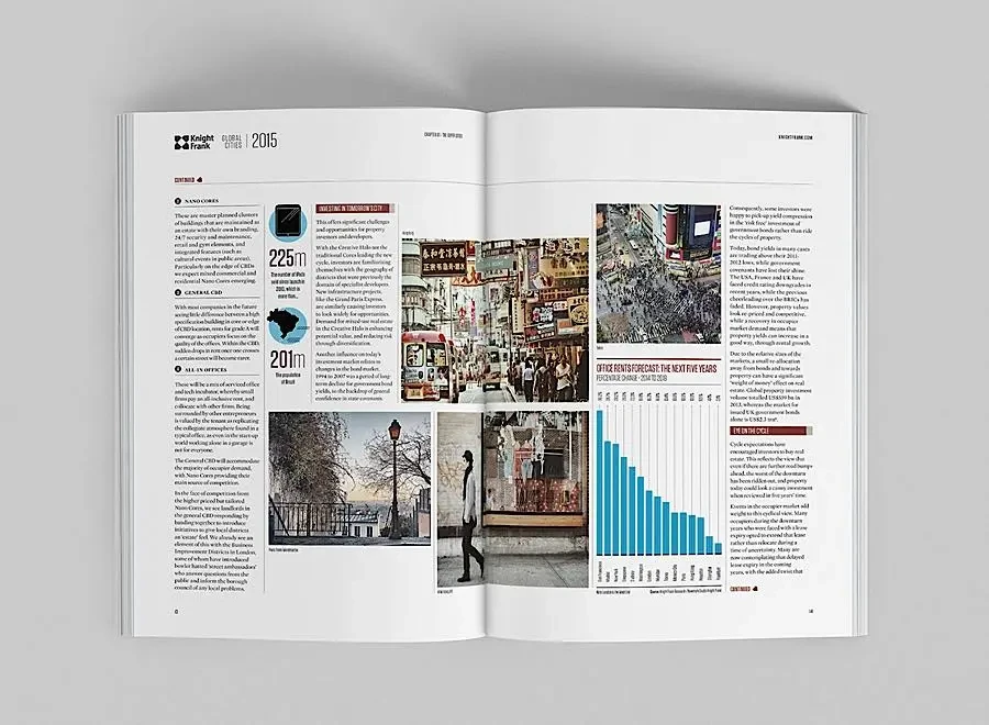 作品欣赏：Global Cities Report画册设计欣赏｜画册设计·设计精选