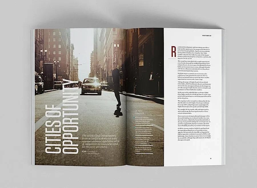 作品欣赏：Global Cities Report画册设计欣赏｜画册设计·设计精选