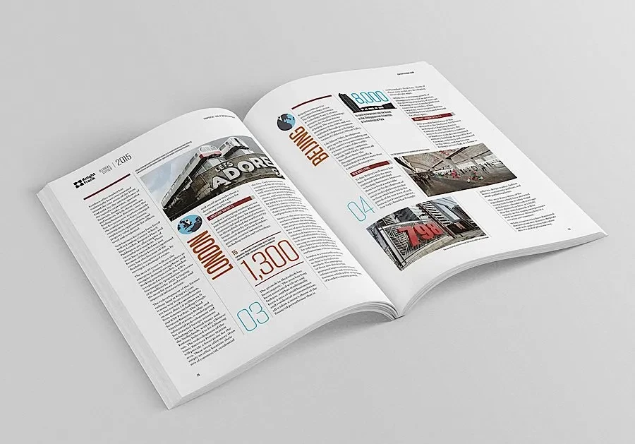 作品欣赏：Global Cities Report画册设计欣赏｜画册设计·设计精选