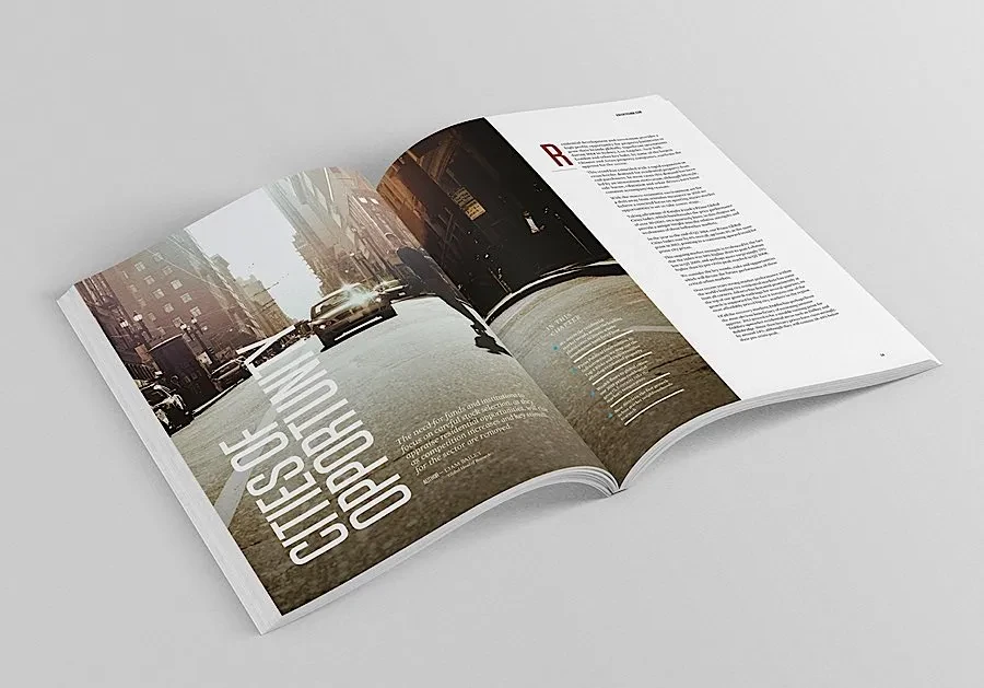 作品欣赏：Global Cities Report画册设计欣赏｜画册设计·设计精选