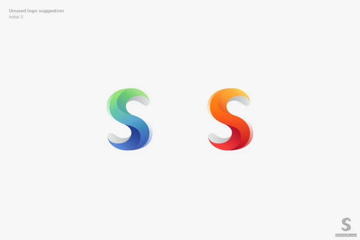 案例优选：50个新鲜彩色3D立体LOGO设计-Maria Grønlund｜LOGO设计·设计精选