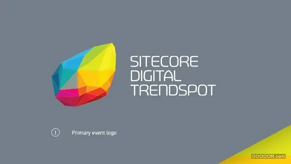 案例优选：50个新鲜彩色3D立体LOGO设计-Maria Grønlund｜LOGO设计·设计精选