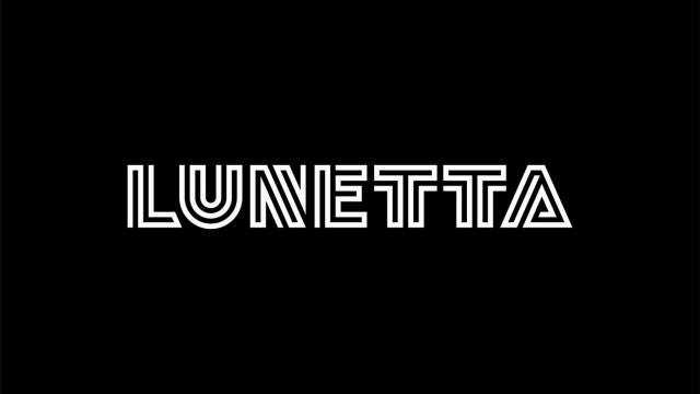 作品欣赏：LUNETTA醒目镂空英文字体设计-• SAWDUST •｜字体设计·设计精选