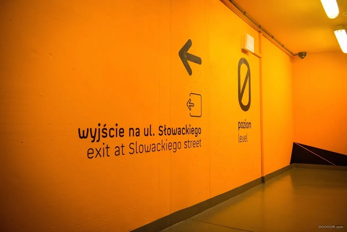 作品欣赏：Ola Krupa的某购物中心全套导视系统设计作品