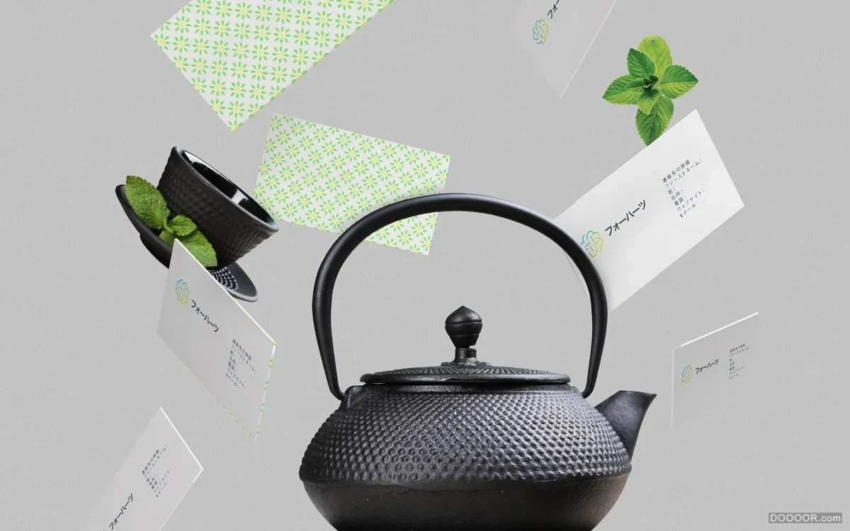 作品欣赏：フォーハーツ日本草药茶叶形象包装设计｜包装设计·设计精选