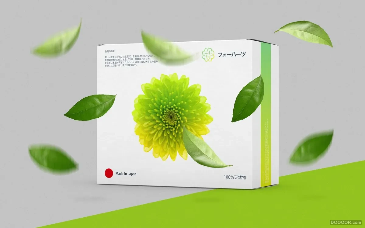作品欣赏：フォーハーツ日本草药茶叶形象包装设计｜包装设计·设计精选