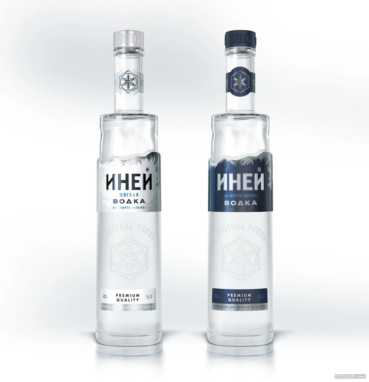 作品欣赏：莫斯科STUDIOIN packaging ideas烈性白酒包装设计作品 B｜包装设计·设计精选