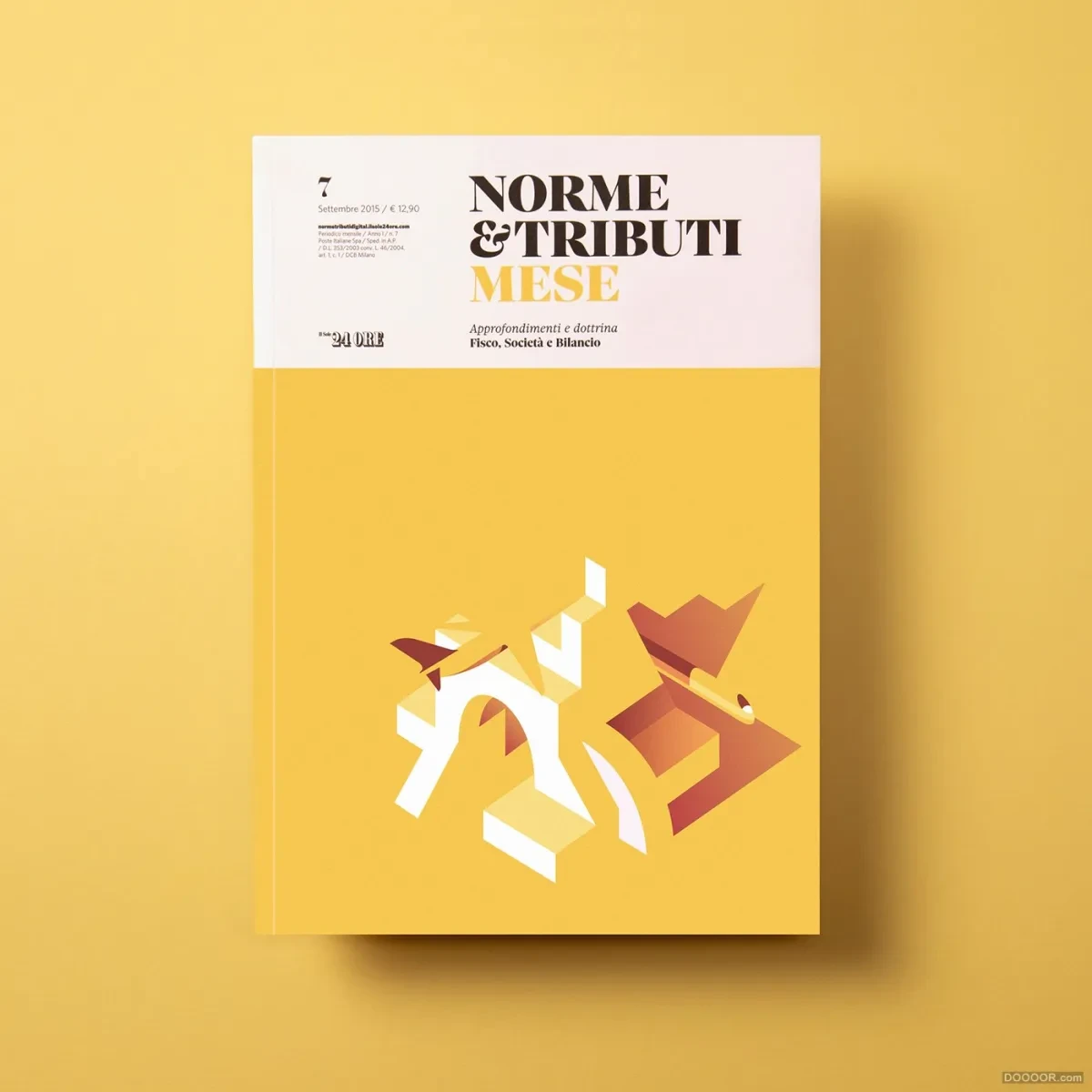 案例优选：NORME清爽几何插画书籍封面设计｜封面设计·设计精选