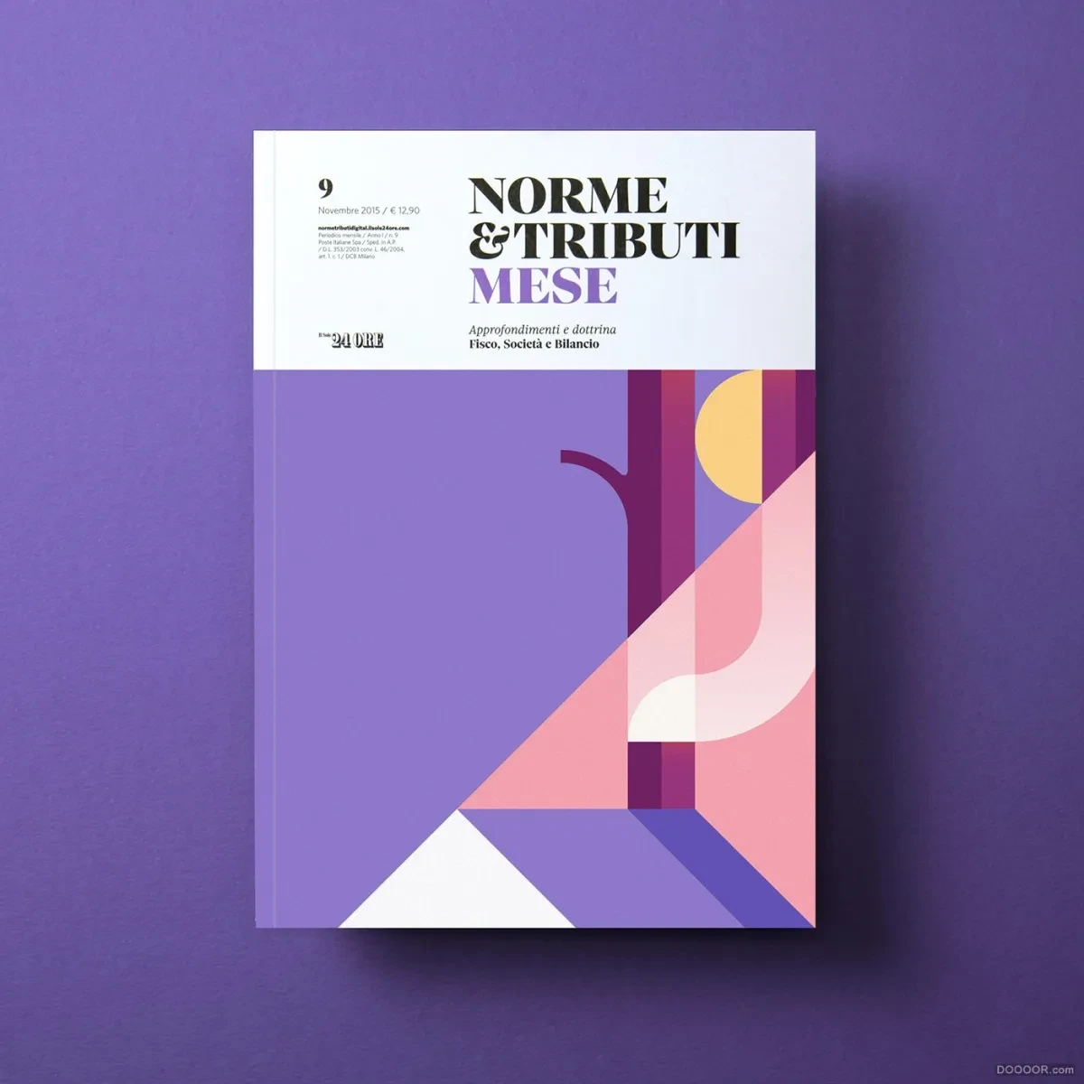 案例优选：NORME清爽几何插画书籍封面设计｜封面设计·设计精选