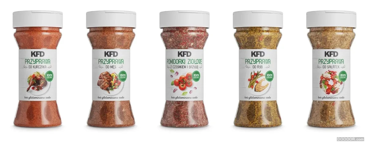 作品欣赏：KFD波兰营养补充剂品牌包装设计维生素蛋白质膳食果冻｜包装设计·设计精选