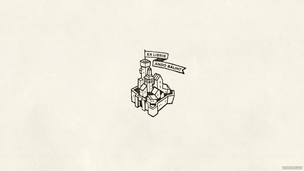 作品欣赏：匈牙利藏书标签插画作品（2/2）