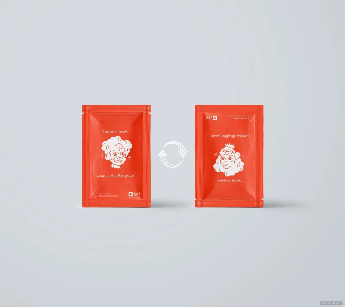 作品欣赏：FACE MASK创意面膜包装设计｜包装设计·设计精选