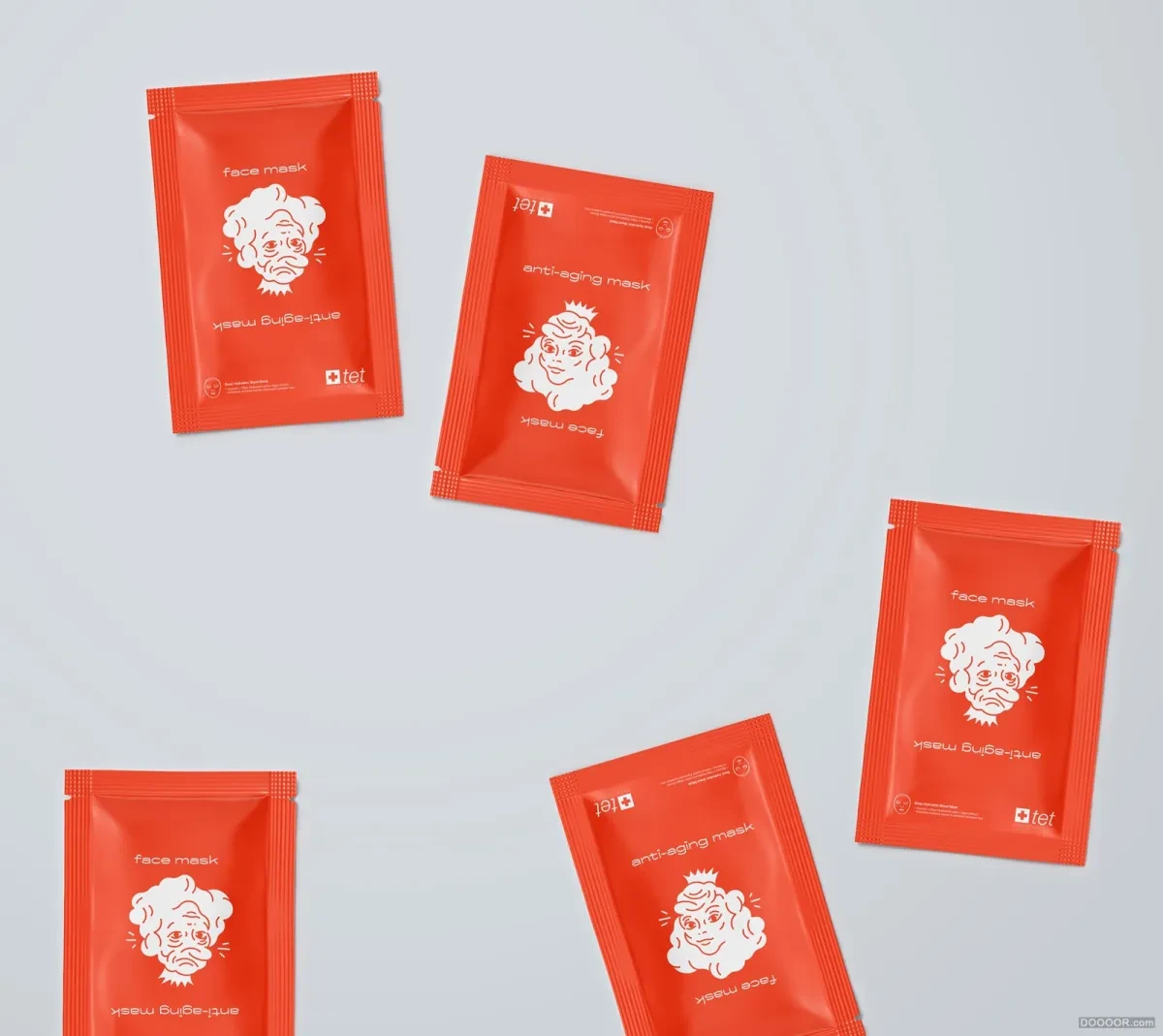 作品欣赏：FACE MASK创意面膜包装设计｜包装设计·设计精选