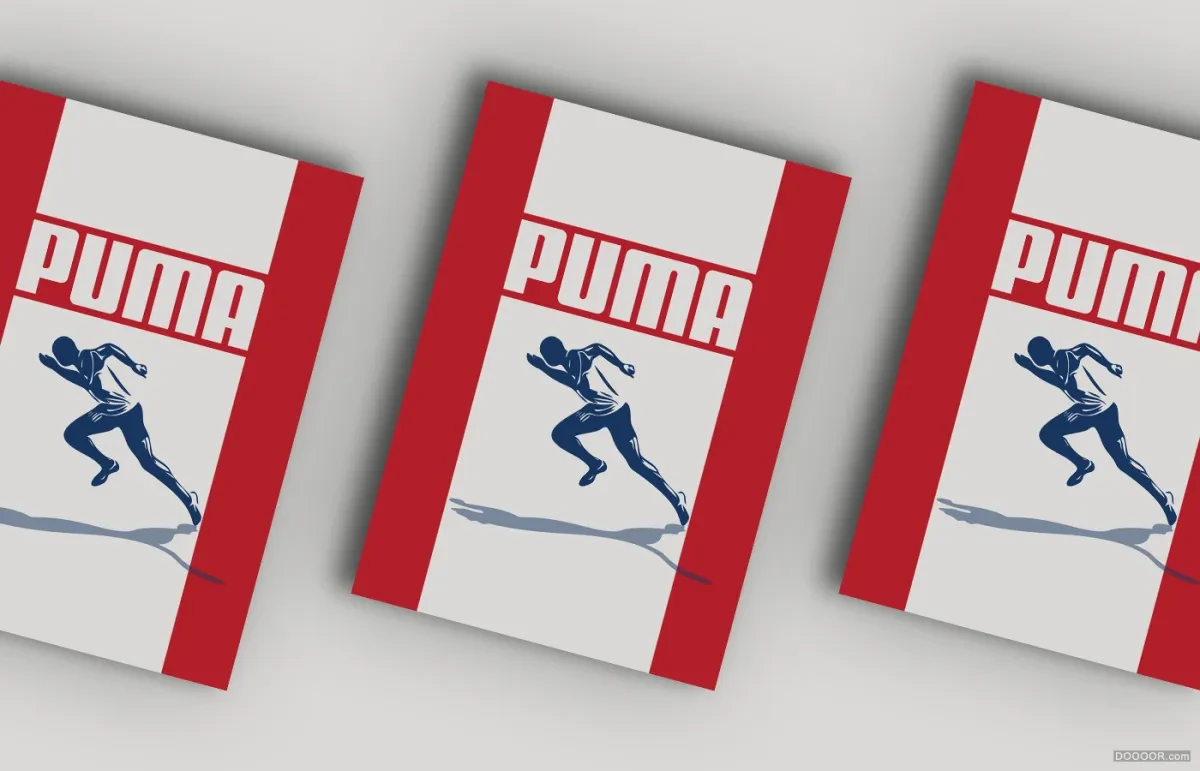 案例优选：PUMA-70年轨迹海报设计｜海报设计·设计精选