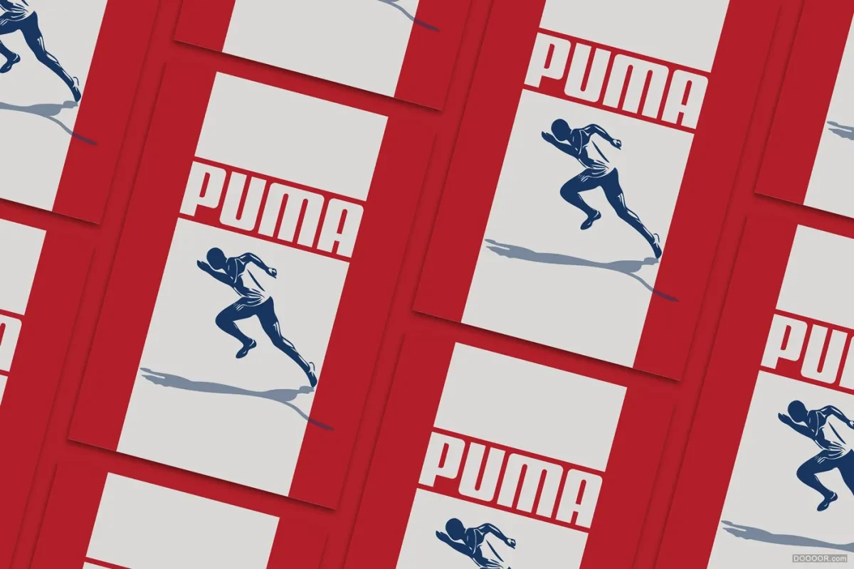 案例优选：PUMA-70年轨迹海报设计｜海报设计·设计精选
