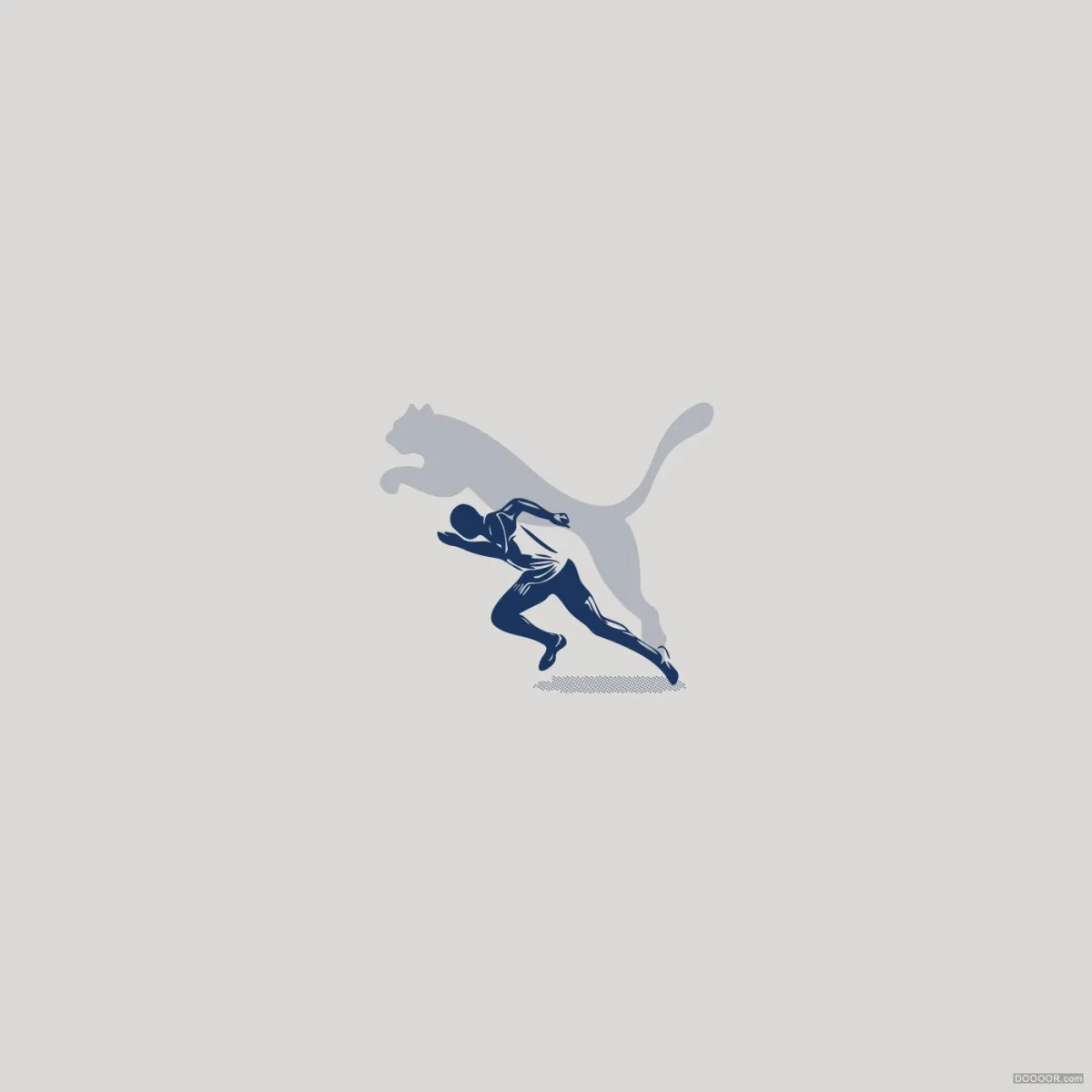 案例优选：PUMA-70年轨迹海报设计｜海报设计·设计精选