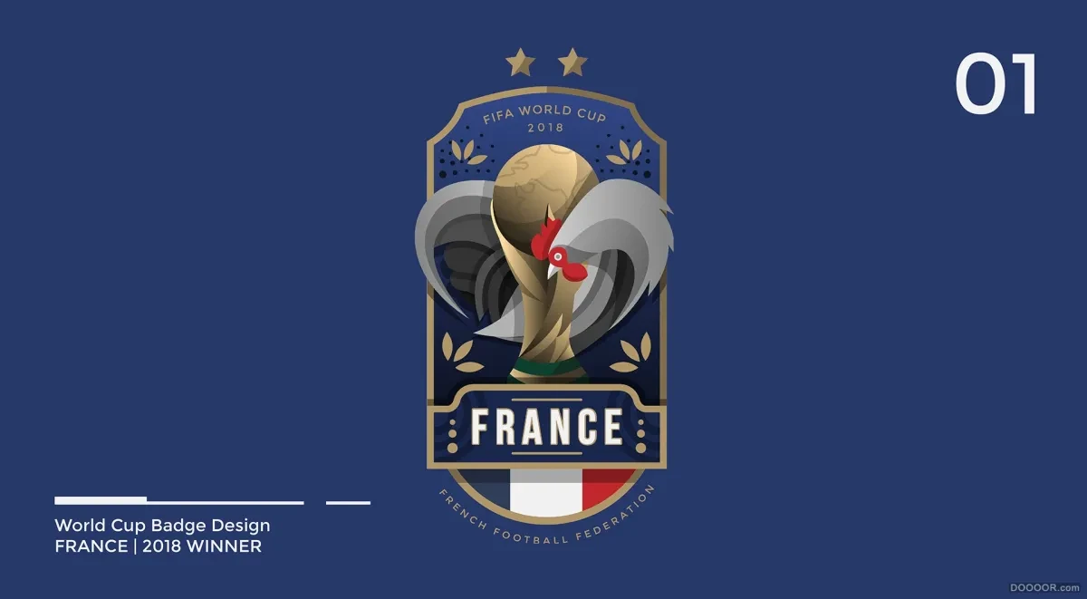 案例优选：FIFA世界杯徽章设计｜设计作品精选
