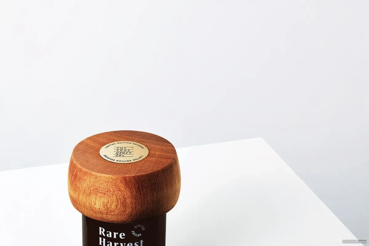 作品欣赏：新西兰RARE HARVEST蜂蜜白色包装盒设计