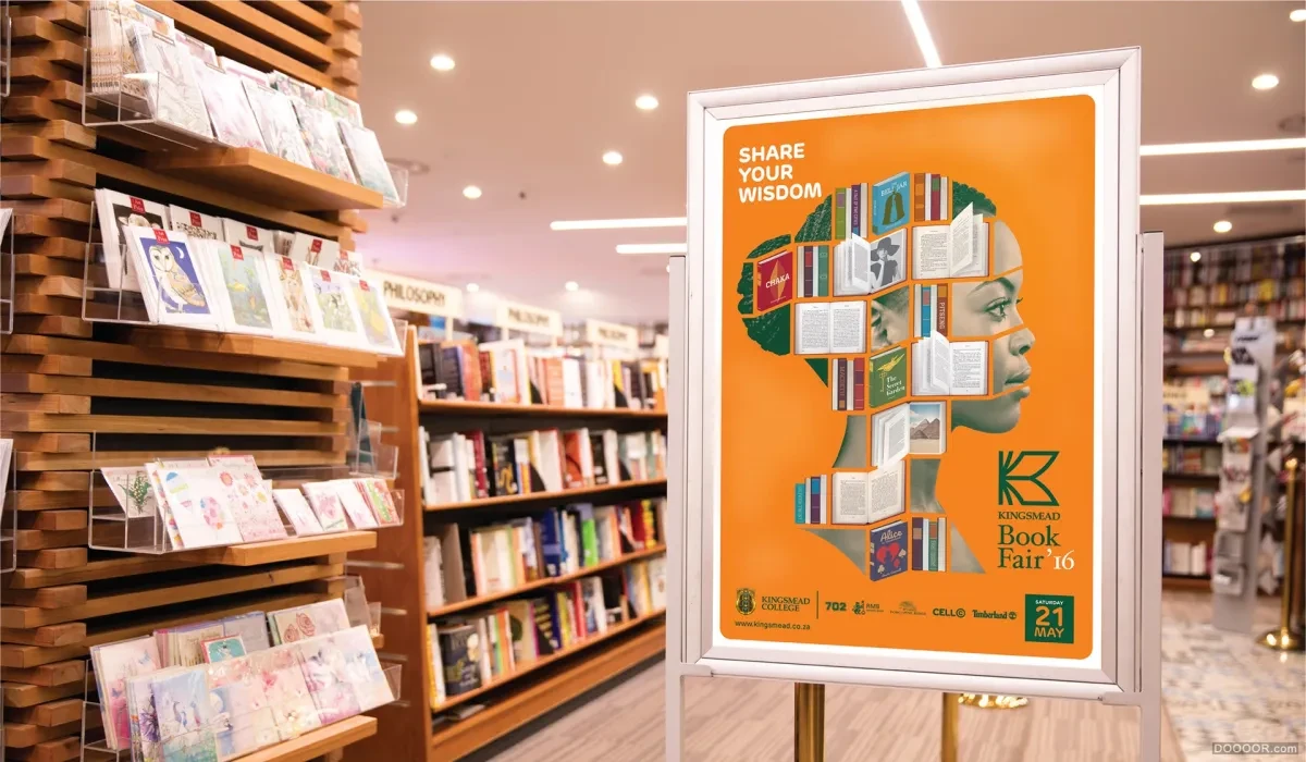 作品欣赏：KINGSMEAD书展创意海报设计｜海报设计·设计精选