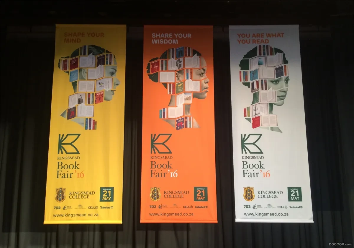 作品欣赏：KINGSMEAD书展创意海报设计｜海报设计·设计精选