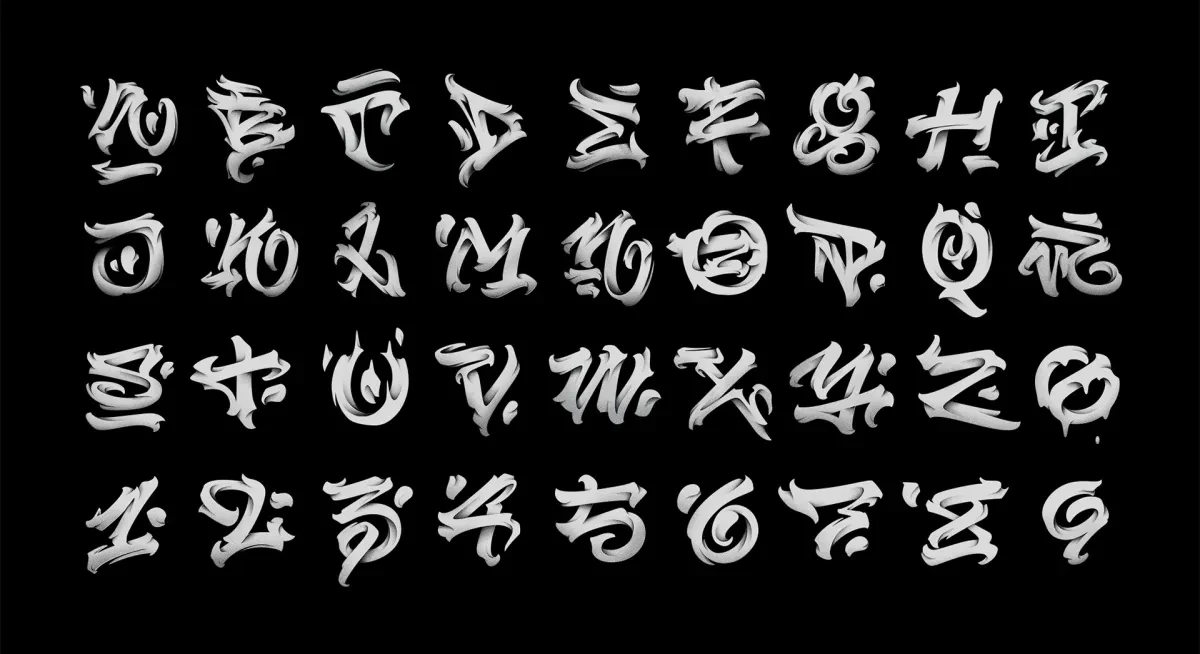 作品欣赏：数字字体设计｜字体设计·设计精选