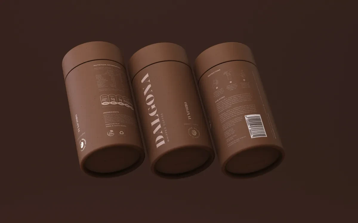 案例优选：Dalgona饮料包装设计品牌设计｜品牌设计·包装设计精选