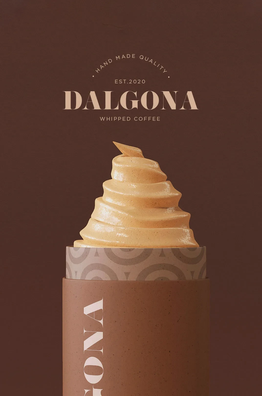 案例优选：Dalgona饮料包装设计品牌设计｜品牌设计·包装设计精选