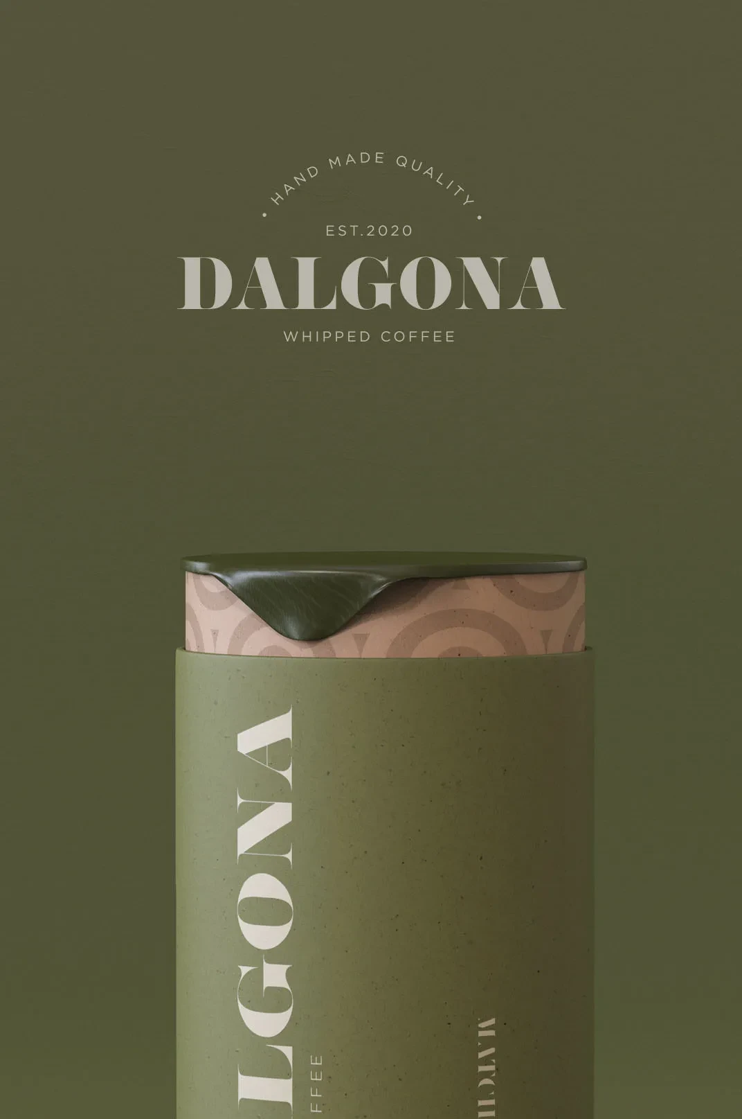 案例优选：Dalgona饮料包装设计品牌设计｜品牌设计·包装设计精选