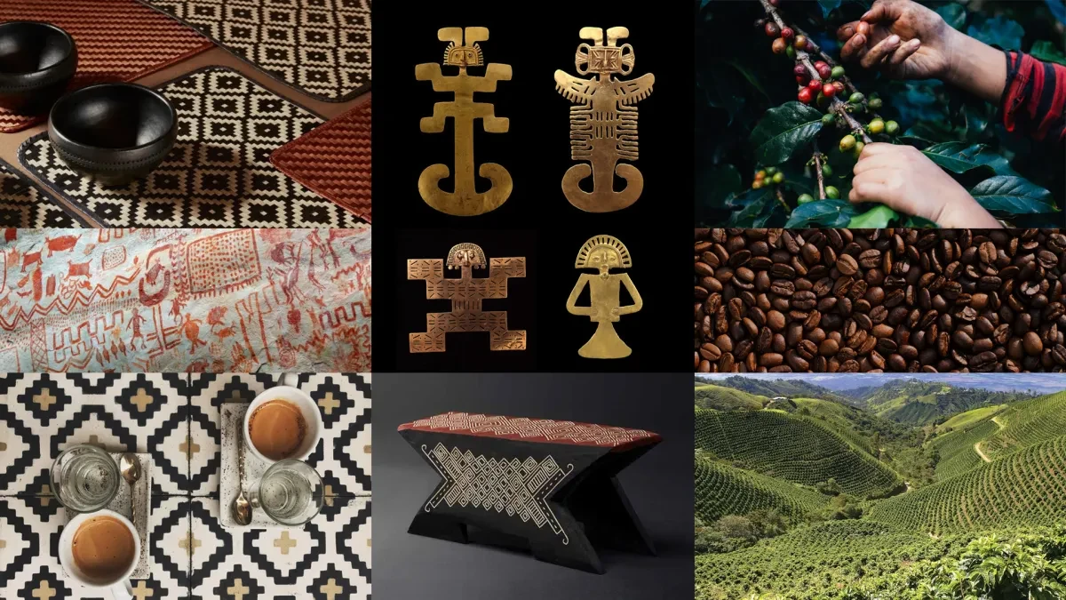 作品欣赏：哥伦比亚咖啡品牌设计｜品牌设计·设计精选