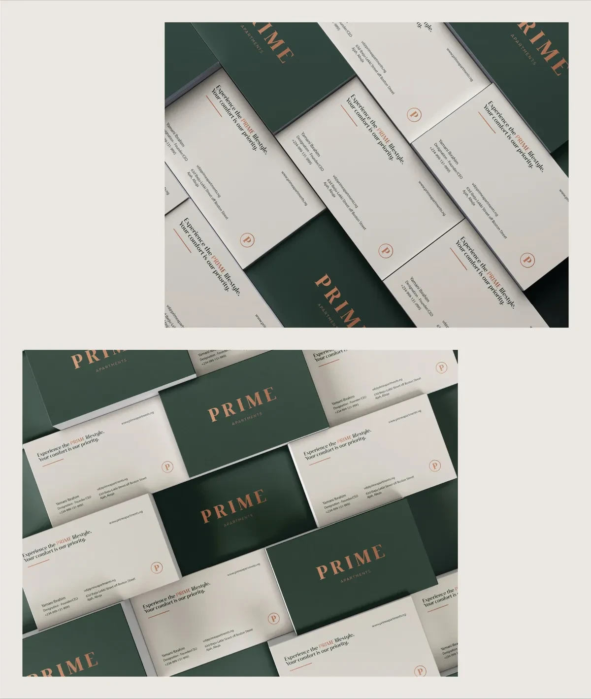 作品欣赏：房地产文具公寓品牌形象标识设计｜标识设计·设计精选